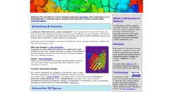 Desktop Screenshot of moleculesinmotion.com